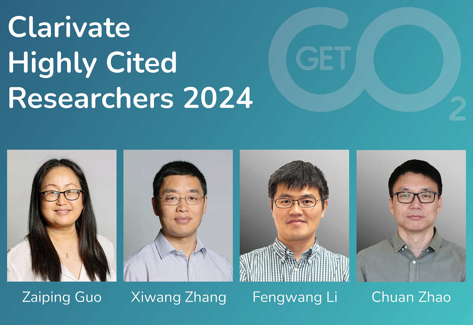 GETCO2 Highly Cited Researchers 2024 Awards